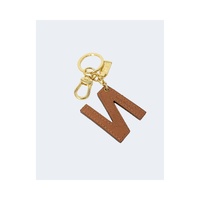 Alviero Martini Prima Classe Women's Beige Leather Keychain - One Size thumbnail
