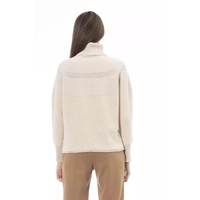 Alpha Studio Women's Beige Wool Sweater - 44 IT thumbnail