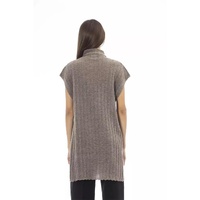 Alpha Studio Women's Brown Nylon Sweater - 44 IT thumbnail