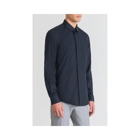 Antony Morato Men's Blue Cotton Shirt - 48 IT thumbnail