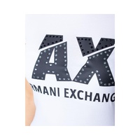 Armani Exchange Women's White Cotton Tops & T-Shirt - 44 IT thumbnail