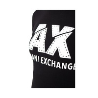 Armani Exchange Women's Black Cotton Tops & T-Shirt - 38 IT thumbnail