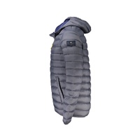 Armata Di Mare Men's Gray Polyamide Jacket - 2XL thumbnail