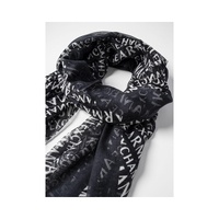 Armani Exchange Women's Black Modal Scarf - One Size thumbnail