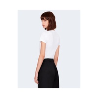 Armani Exchange Women's White Cotton Tops & T-Shirt - 42 IT thumbnail