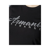 Armani Exchange Women's Black Cotton Tops & T-Shirt - 44 IT thumbnail
