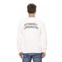 Logo Print Crewneck Sweatshirt with Ribbed Cuffs M Men thumbnail