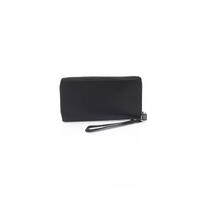 Leather Wallet with Handle and Front Logo One Size Men thumbnail