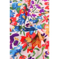 Multicolor Floral Print Tank and Shorts Lounge Set - S thumbnail
