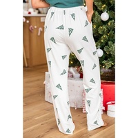 Skobeloff Christmas Tree Print Tee and Pants Lounge Set - L thumbnail