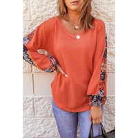 Azura Exchange Eyelet Thermal Knit Top - S thumbnail