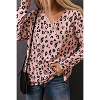 Azura Exchange Leopard Terry Top - M thumbnail