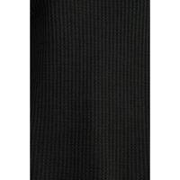Azura Exchange Ribbed Trim Waffle Knit Top - XL thumbnail
