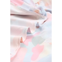 Azura Exchange Floral Print V Neck Half Sleeve Blouse - S thumbnail