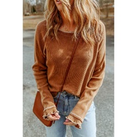 Azura Exchange Textured Long Sleeve Top - S thumbnail