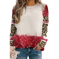 Azura Exchange Leopard Tie-Dye Long Sleeve Top - M thumbnail