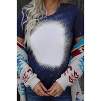 Azura Exchange Tie-dyed Round Neck Short Sleeve T-shirt - S thumbnail
