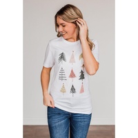 Azura Exchange Christmas Tree Graphic Tee - 2XL thumbnail
