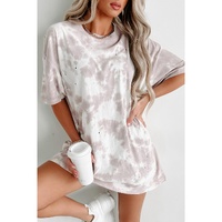 Azura Exchange Tie-dye Short Sleeve Top - L thumbnail