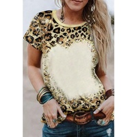 Azura Exchange Bleached Short Sleeve T Shirt - M thumbnail