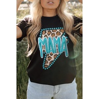 Azura Exchange MAMA Leopard Lightening Graphic Tee - XL thumbnail