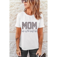 Azura Exchange Leopard Print Graphic T Shirt - 2XL thumbnail
