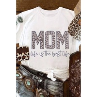 Azura Exchange Leopard Print Graphic T Shirt - L thumbnail