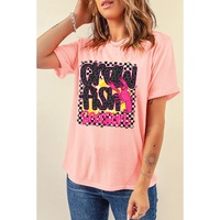 Pink Crawfish Season Graphic Casual Tee - 2XL thumbnail