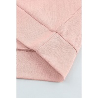 Azura Exchange Button Solid Patchwork Trim Hoodie - XL thumbnail