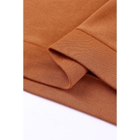 Azura Exchange Buttoned Hoodie with Patchwork Trim - S thumbnail
