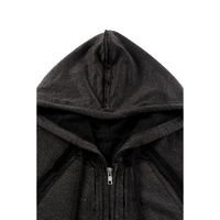 Azura Exchange Oversized Zip Up Hoodie with Pockets - M thumbnail