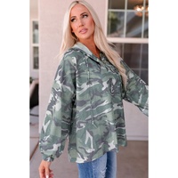 Azura Exchange Camo Print Oversize Hoodie - L thumbnail