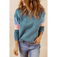 Azura Exchange Long Sleeve Colorblock Sweatshirt - 2XL thumbnail