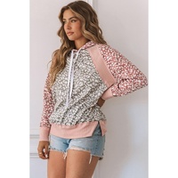 Azura Exchange Leopard Hooded Sweatshirt - L thumbnail