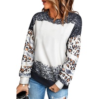 Azura Exchange Leopard Tie Dye Sweatshirt - M thumbnail
