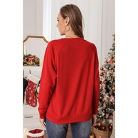 Azura Exchange Round Neck Raglan Sleeve Sweatshirt - S thumbnail