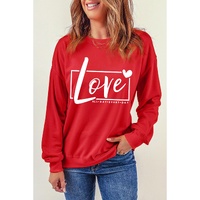 Azura Exchange Love Graphic Sweatshirt - 2XL thumbnail