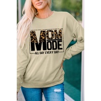 Azura Exchange Leopard Print Long Sleeve Sweatshirt - S thumbnail
