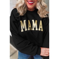 Azura Exchange MAMA Glitter Graphic Sweatshirt - S thumbnail