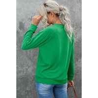 Azura Exchange Lucky Clover Heart Graphic Sweatshirt - S thumbnail