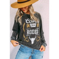 Azura Exchange Graphic Mineral Washed Sweatshirt - L thumbnail
