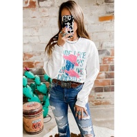 Azura Exchange LONG LIVE COWBOY WILD WEST Sweatshirt - M thumbnail