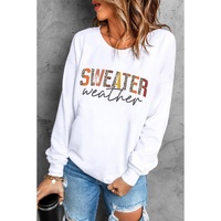 Azura Exchange Sweater Weather Monogram Sweatshirt - S thumbnail