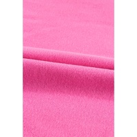 Bonbon Fleece Lined Half Zipper Kangaroo Pockets Loose Hoodie - 2XL thumbnail