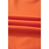 Russet Orange Solid Fleece Lined Drop Shoulder Terry Sweatshirt - 2XL thumbnail
