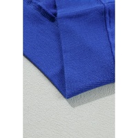 Dark Blue Game Day Crew Neck Graphic Pullover Sweatshirt - S thumbnail