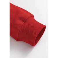 Red Heat Transfer HOLLY JOLLY Printing Christmas Pullover Sweatshirt - 2XL thumbnail