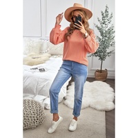 Azura Exchange Patchwork Sleeve Pullover Sweatshirt - L thumbnail