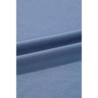 Ashleigh Blue Solid Color Rib Knit Open Front Tunic Cardigan - M thumbnail