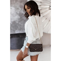 Azura Exchange Long Sleeve Button-up Shirt - M thumbnail